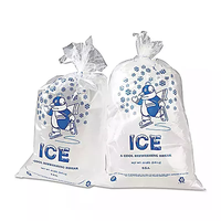 Sacs à glaçons de haute qualité au prix le plus bas Sacs en plastique recyclables de 10 livres Sacs à glaçons en matériau PE transparent Sacs à glaçons Congélateur Keeper Vietnam