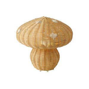 Best Selling Eco Friendly Woven <b>Wicker</b> Rattan <b>Table</b> <b>Lamp</b> Sculptural Shape Handmade Natural Lighting For Wholesale Bulk Buyers - Product Image 1