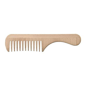 Peigne à cheveux en bois écologique avec petite poignée durable Logo personnalisable pour la maison et le salon - Product Image 4