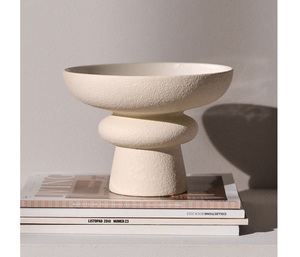 ชามดีไซน์เนอร์พร้อมงานศิลปะสำหรับเสิร์ฟผลไม้ของว่างและของตกแต่งบ้าน - Product Image 2