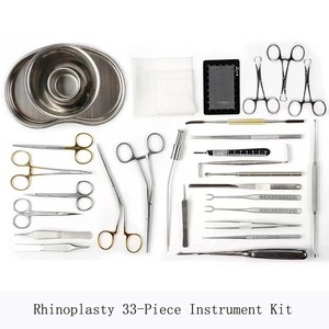 Kit d'instruments de rhinoplastie en gros pince de placement de prothèse cosmétique en plastique en acier inoxydable outil d'instrument de nez - Product Image 5