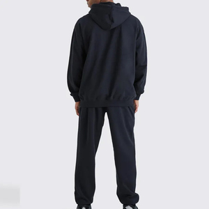 Fabricant de vêtements décontractés sweat à capuche et jogging réfléchissants personnalisés de haute qualité ensemble de survêtements de jogging deux pièces pour hommes - Product Image 2