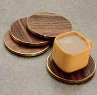 Sous-verres personnalisés pour boissons, sous-verres vierges pour café, sous-verres pour tasses à thé, sous-verres personnalisés par sublimation pour boissons