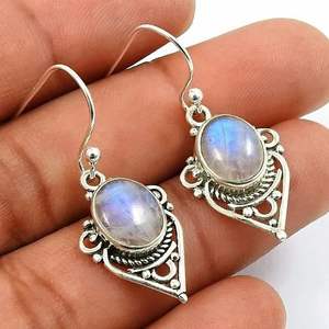 Nouveauté Boucles d'oreilles clous en argent sterling vintage plaqué or certifiées IGI 8x10mm pour mariage, anniversaire, cadeaux de fête - Product Image 4