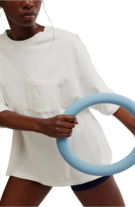 T-shirt personnalisé avec logo imprimé personnalisé en gros 100% coton léger surdimensionné à manches courtes T-shirts d'épaule pour les femmes - Product Image 3