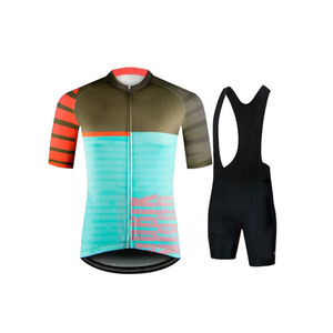 2025 OEM respirant hommes cyclisme maillot ensemble personnaliser Cycle uniformes et bavoirs durable cyclisme vêtements ensemble - Product Image 5