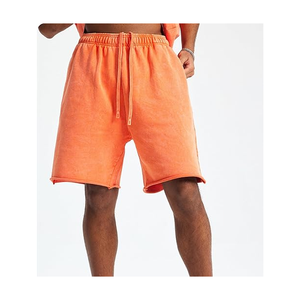 Reasonable Price Acid Wash Sweat Shorts Hot Sale Acid Wash Sweat Shorts - Product Image 3