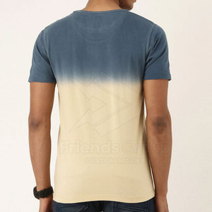 Friends Group T-shirt en coton dégradé pour hommes, manches courtes, col rond, décontracté, respirant, coupe régulière - Product Image 2