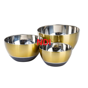 Shiny Finishing For Fruit Salad Serving <b>Bowl</b> Sustainable Quality <b>Deep</b> Fruit Container <b>Bowl</b> Fruit & Vegetable Salad Mixing <b>Bowl</b> - Product Image 1