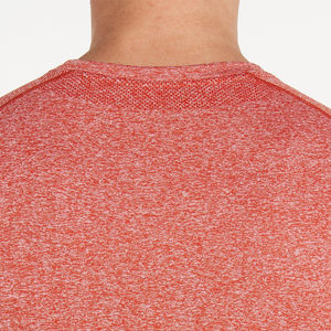 Camiseta de gimnasio de entrenamiento para hombres 100% algodón Spandex de secado rápido y transpirable con diseño de logotipo personalizado camiseta para hombres - Product Image 6