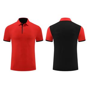 Maillot de travail professionnel unisexe confortable à séchage rapide pour t-shirt polo à manches courtes anti-rides motif imprimé - Product Image 4