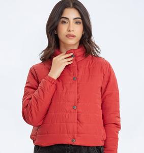 Veste matelassée pour femme, nouvelle conception 2025, veste coupe-vent décontractée de haute qualité pour femme, veste matelassée chaude d'hiver pour femme - Product Image 1