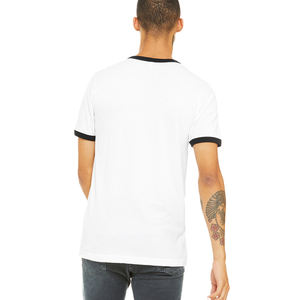 Hombres Casual Slim Fit Básico Ringer Camisetas personalizadas para hombres, Camisas personalizadas - Product Image 4