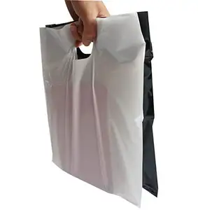 Ottimizzazione del titolo: borsa personalizzata con Logo stampato promozionale e Design con imballaggio in plastica Shopping Bag personalizzato con manico tagliato