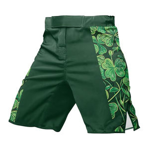 Shorts de boxe MMA pour hommes adultes de bonne qualité, extensibles, respirants, légers, tissu à séchage rapide, design par sublimation, vêtements de combat BJJ - Product Image 2