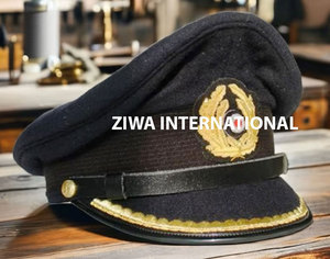 WW2 WWII Đức OFFICER M43 Mũ trượt tuyết bởi erel SS oakleaf Camo hat SS okaleaf Camo hat SS VT Mũ bảo hiểm đề can chung Visor - Product Image 1