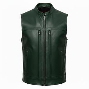 Chaleco de Cuero Casual de Invierno para Hombre, Diseño Personalizado de Alta Calidad, Venta al por Mayor, Precio Razonable, Transpirable y Cómodo - Product Image 2