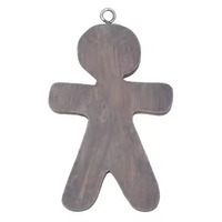 Ornements suspendus de Noël en bois de haute qualité décorations de maison cadeau ornements suspendus étoiles