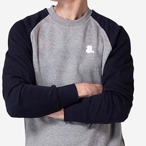 Blanc nouvelle mode hommes col rond pull 100% coton respirant poids lourd tricoté tissu surdimensionné décontracté Vintage impression - Product Image 6