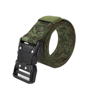 100% réglable en alliage de métal boucle à dégagement rapide chasse randonnée taille Nylon tissu ceinture Sport ceintures extérieur tactique ceinture - Product Image 6