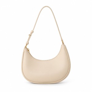 Sac Hobo Croissant Femme 2026 Nouveau Sac à Bandoulière Minimaliste Français en Cuir Souple - Product Image 1