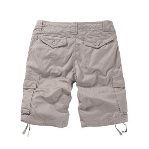 Venta al por mayor de pantalones cortos de baño de secado rápido con logotipo personalizado para hombre con bolsillo verano playa elástico 100% algodón traje de baño patrón sólido - Product Image 2
