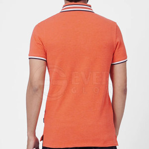 Vente en gros de polos de golf imprimés au design bon marché t-shirts à manches courtes uniformes avec broderie de logo personnalisé polos pour hommes - Product Image 3