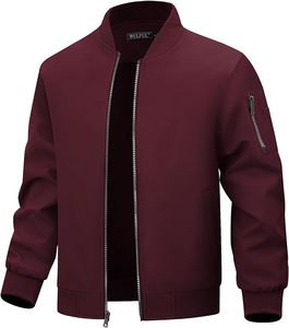 Chaqueta Bomber de satén de invierno informal para hombre, chaqueta universitaria atlética bordada con botones de poliéster, la mejor tela de satén a la venta - Product Image 6