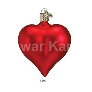 Adornos colgantes de cristal con forma de corazón grande de alta calidad decorativos para X Mas Tree Navidad Año Nuevo boda fiesta decorativa - Product Image 1