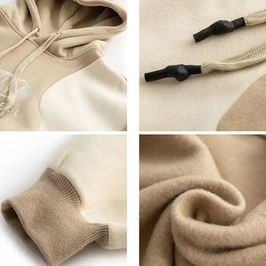 Sweat à capuche surdimensionné unisexe avec broderie personnalisée pour homme, haut de gamme à la peau ajustée - Product Image 5