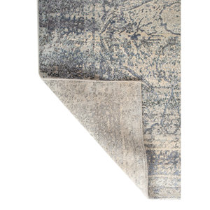 Alfombras de Lana y Seda Anudadas a Mano del Extremo Oriente, Modelo AKWS-13058, Rectangulares con Diseño de Medallón, para Pasillos, Salas de Estar y Hogares - Product Image 5