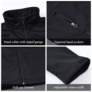 Soft Shell Jackets <b>for</b> Men With Full Customization Custom Sport Style Men's Softshell Jacket <b>for</b> Logo <b>Camping</b> Quality <b>Windbreak</b> - Product Image 5