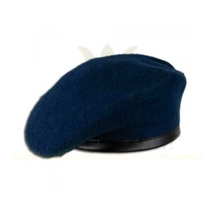 Customize <b>Beret</b> Cap Blue Hot Sale Factory Outdoor Parade Hats Ceremony <b>Beret</b> Manufactures - Product Image 2