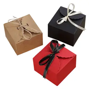 TH CB-198节日圣诞设计礼品盒5色纸板珠宝糖果广场