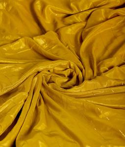 Tissu en crêpe à sequins chocolat, doux, 100% polyester, tissé, poids moyen, pour robes de mariée et vêtements, femmes et filles - Product Image 3