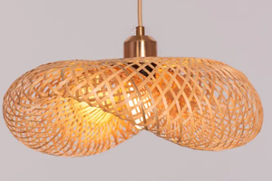 Table de chevet moderne en bois de bambou Lampe murale décorative à économie d'énergie pour la chambre à manger pour la décoration intérieure Voie Escalier Veilleuse - Product Image 3