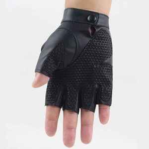 Gants de fitness antidérapants très exigeants pour la gymnastique Gants d'haltérophilie en cuir personnalisés pour l'entraînement Service OEM Gants de fitness pour la gymnastique - Product Image 6