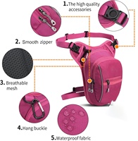 Nouveau Style jambe sac étanche Fanny Packs extérieur cuisse sacs moto tour bandoulière jambe sac