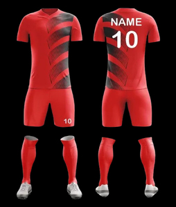 Camiseta de equipo de uniforme Soucer hecha a medida, ropa de fútbol, camiseta de fútbol transpirable, fabricada en Pakistán - Product Image 1