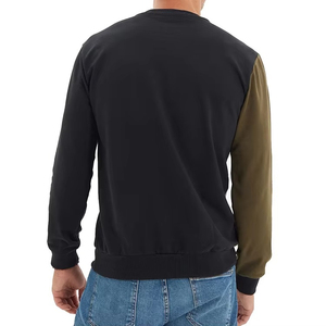 Vente personnalisée de vêtements durables pour hommes, sweatshirts, sweatshirts avec logo personnalisé, sweatshirts d'hiver en coton mélangé bon marché - Product Image 3