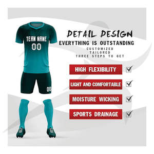 Real Thai Calidad AC Club Team Jerseys Jugador personalizado Fan Versión Barcelonaes Uniforme Fútbol Jersey - Product Image 2