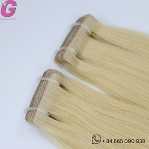 เทป100% เวียดนามผมบริสุทธิ์ผู้ขายสารฟอกขาวและย้อมสีทั้งหมด - Product Image 2