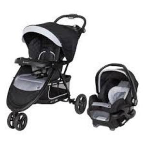 IN Babyy Troller Trends EZ Rides 35 Travel_Systems Poussette bébé de haute qualité avec cadre en plastique pliable pour 3 ans - Product Image 4