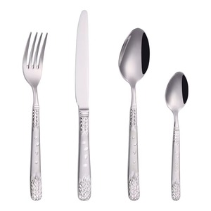 Ensemble de couverts en acier inoxydable moderne et soigné, améliore la vie quotidienne, apporte beauté, durabilité, praticité, repas, fêtes - Product Image 5