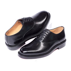 Chaussures Oxford en cuir véritable pour hommes, chaussures habillées classiques pour le bureau et les mariages, design confortable à lacets - Product Image 5