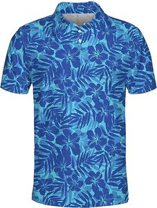 Golf atlético de rendimiento de lujo para camisa Polo de alta calidad de secado rápido Slim Fit Jersey Allover sublimación estampado manga corta - Product Image 3