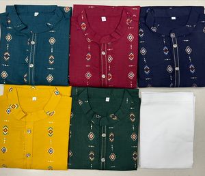 Colección de parejas, estampado de lámina multicolor, patrón de estilista, Algodón puro, ropa de estilo formal indio y paquistaní para fiestas - Product Image 5