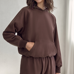 Women's High Quality Short Set Hoodie <b>Sweatshirts</b> Streetwear Pullover Custom Logo <b>Zip</b> up Regular Fit 100% Cotton Hoodies - Product Image 3