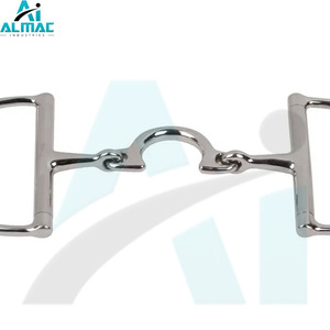 Mèche en forme de D ALMAC avec double articulation offrant un retour équilibré et un ajustement confortable pour l'équitation générale - Product Image 5