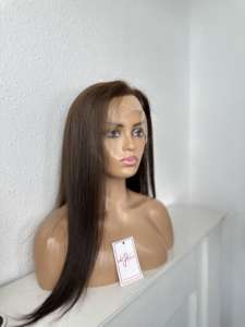 Couleur de cheveux humains vierges perruques Bob Lace sans colle cheveux humains pour femmes meilleure vente en gros de perruques - Product Image 4